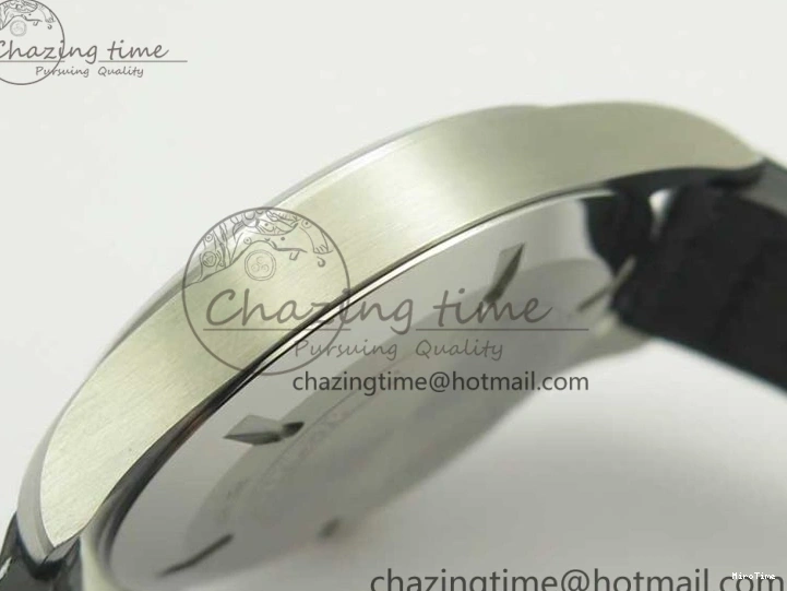 MIROTIME 0718 Supportive Mark XVII IW326501 MKS 1:1 Best Edition Black Dial On Black Leather Strap MIYOTA 9015 V 7208